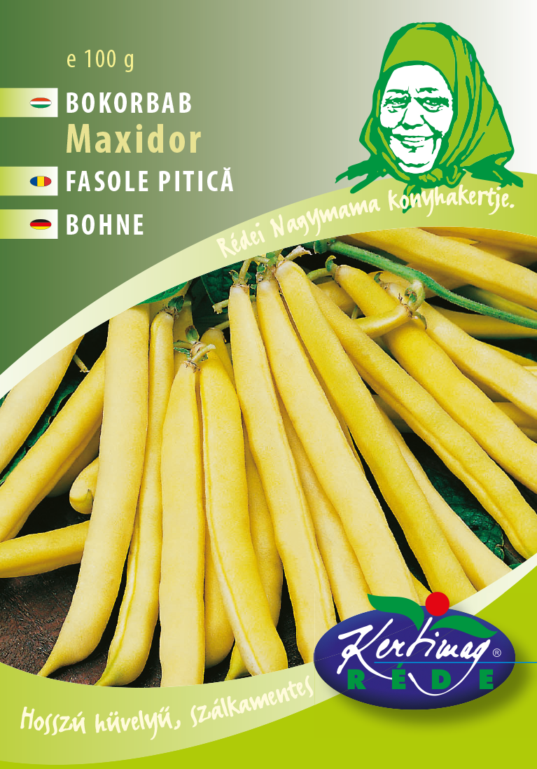 Sárgahüvelyű bokorbab Maxidor 100 g termék képe