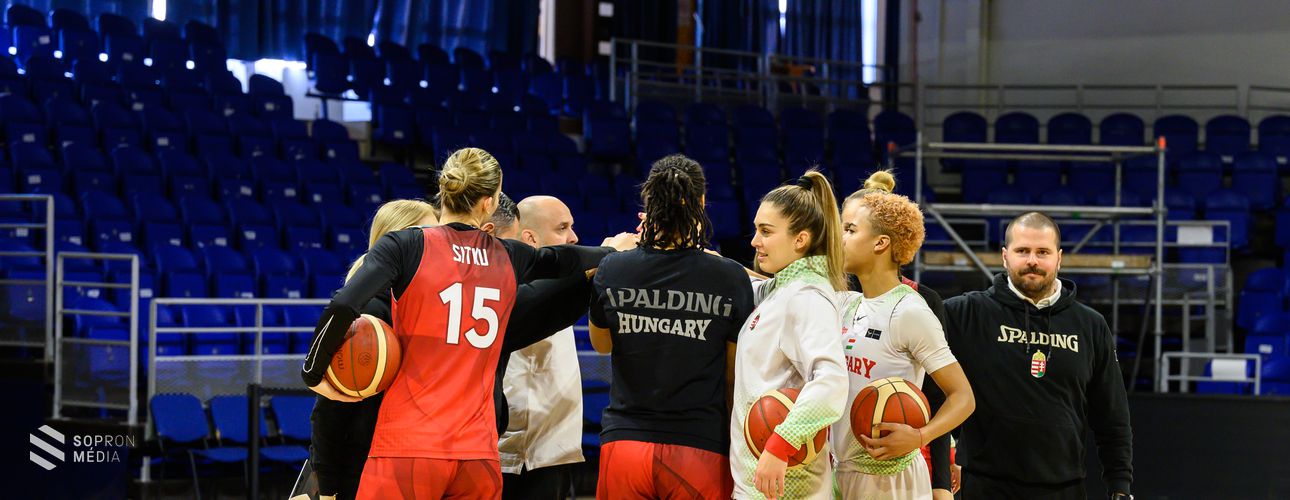 Megkezdte a felkészülést a soproni olimpiai selejtezőre a magyar női kosárlabda-válogatott