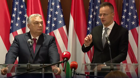 Orbán Viktor újabb sajtótájékoztatót tartott Washingtonból: teljes mentességet kaptunk az energiaszankciók alól