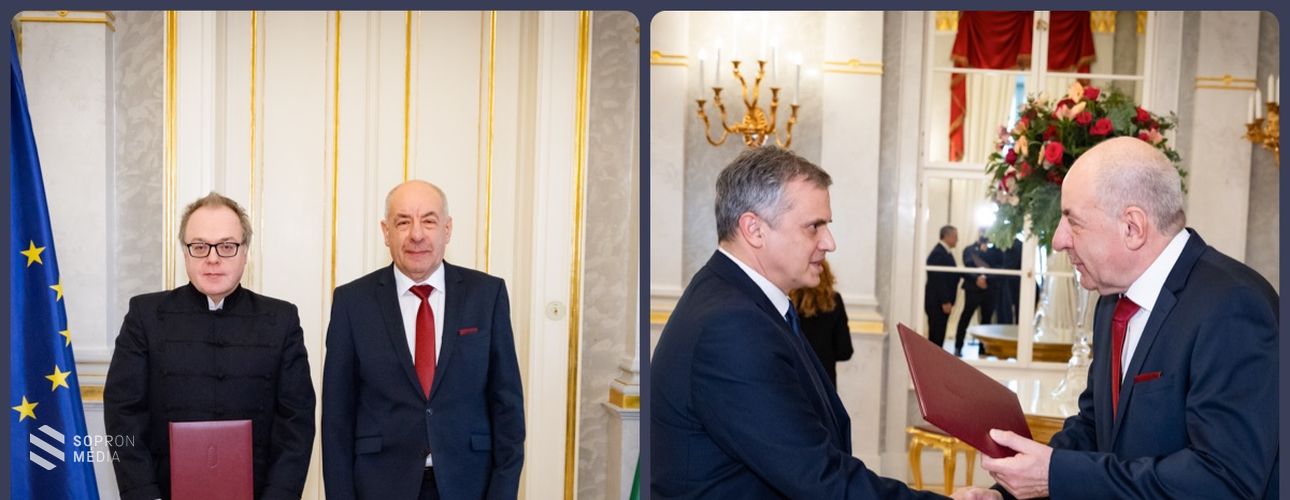 Új professzorait köszönti a Soproni Egyetem