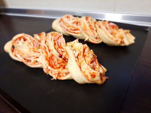 Csavart pizza