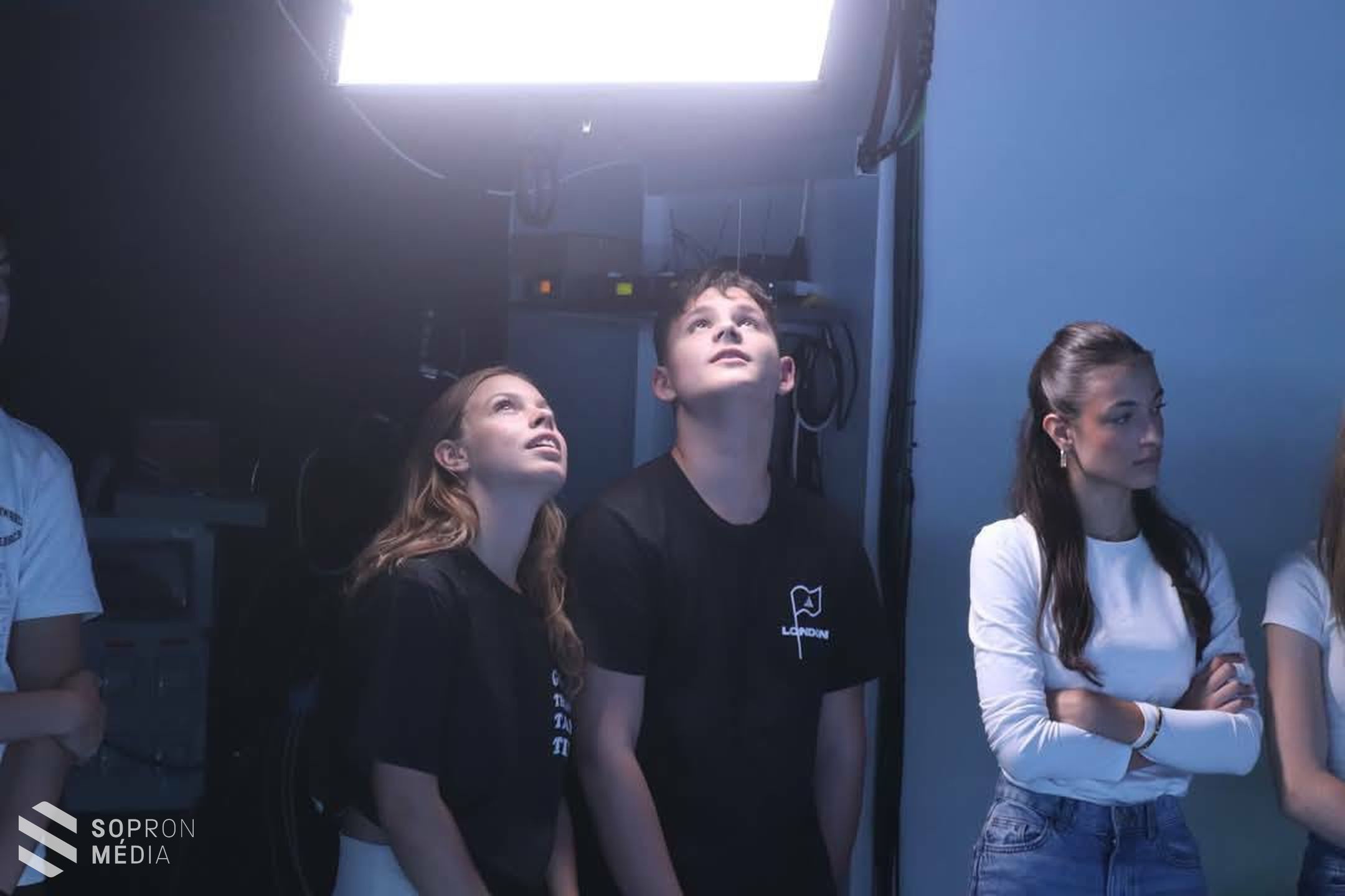 A Sopron TV működésébe nyertek betekintést széchenyis diákok