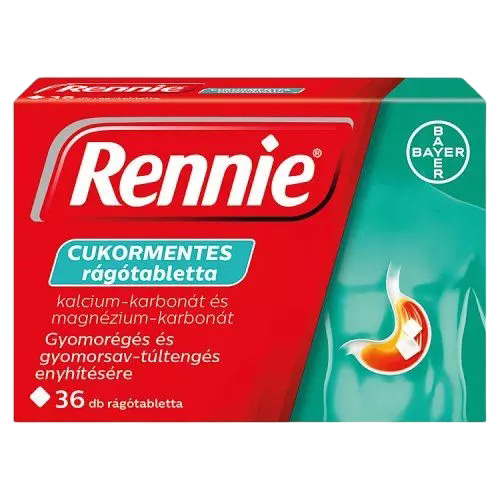 Rennie cukormentes rágótabletta (36x)