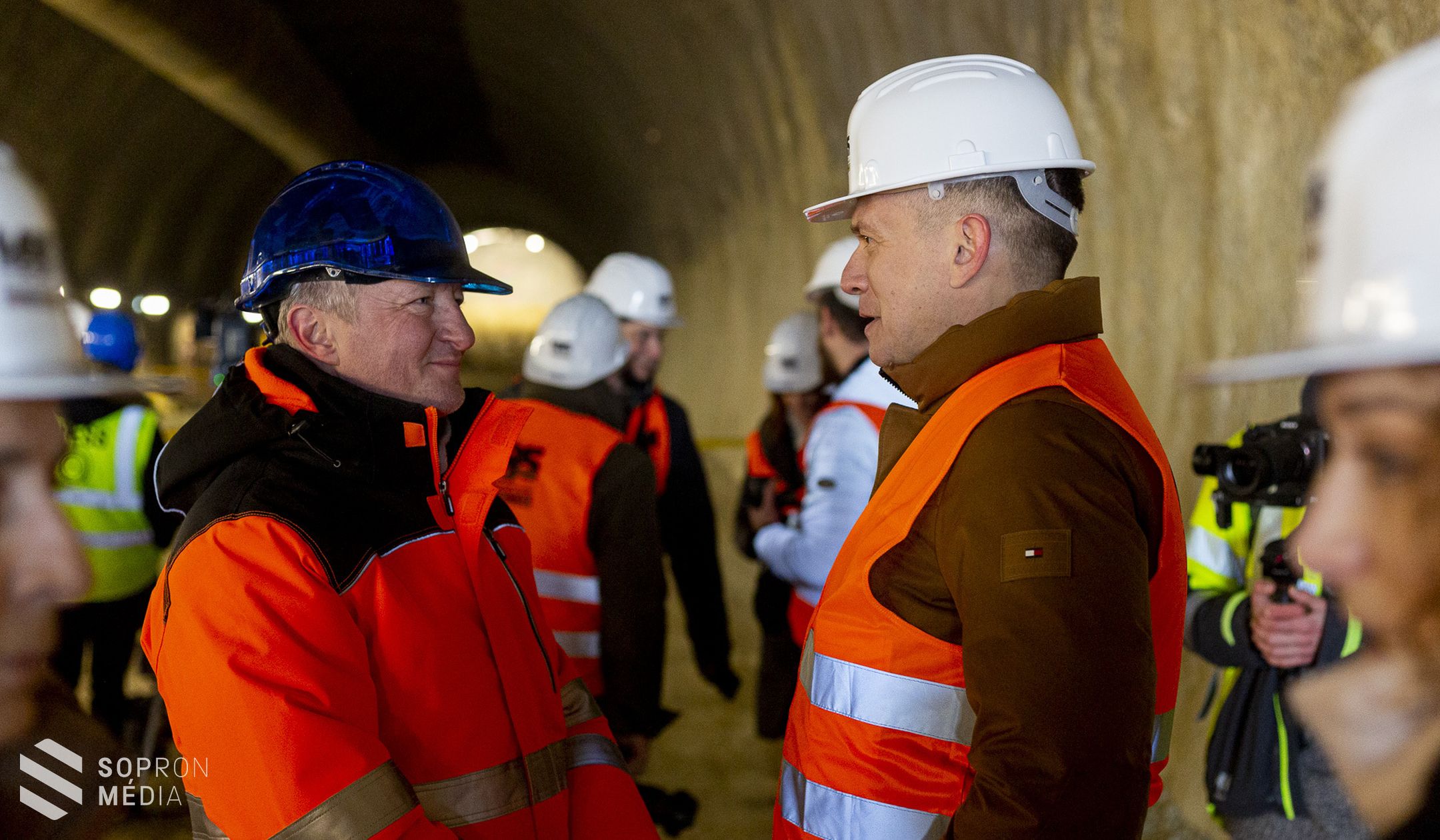 Megtörtént az újabb áttörés az M85-ös alagútjában
