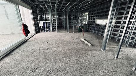 Polisztirollal dúsított beton réteg