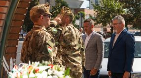 Vitéz nemes Molnár László halálának 81. évfordulójára emlékeztek