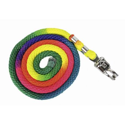 VEZETŐSZÁR HKM MULTICOLOR PÁNIKKARABÍNERES