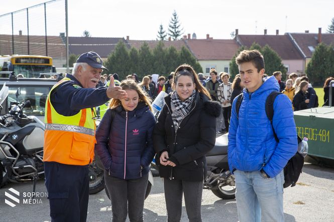 Vig József Attila, a Soproni Polgárőr Egyesület elnöke 