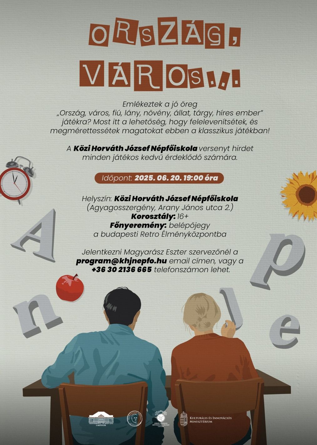Ország, város...verseny felhívás