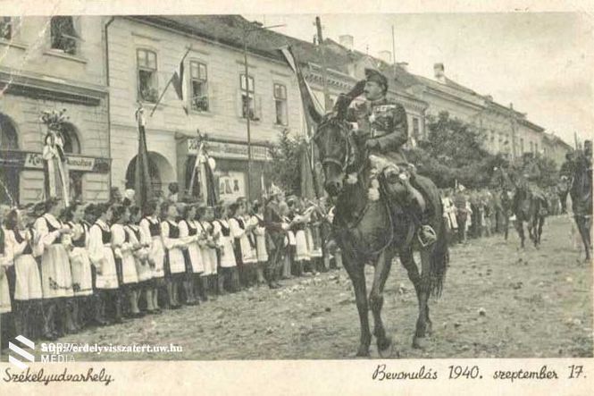 Bevonulás Székelyudvarhelyre, 1940.