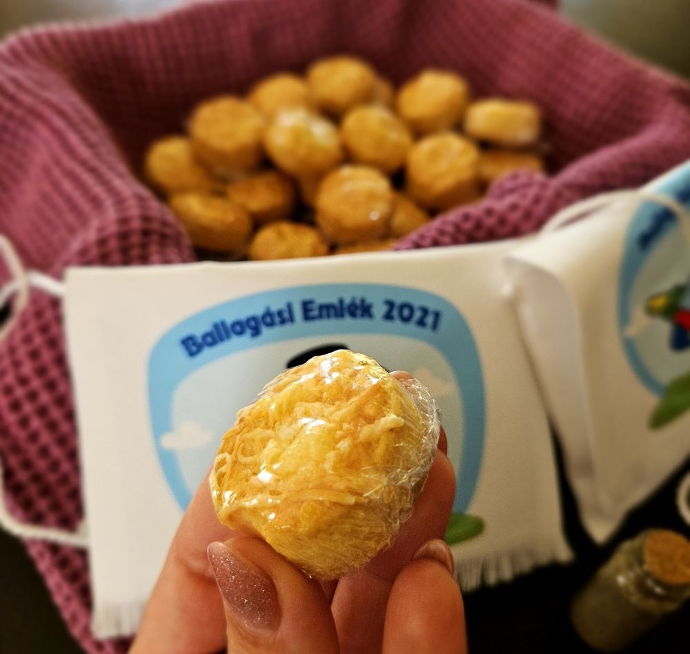 Ballagási pogácsa tarisznyába