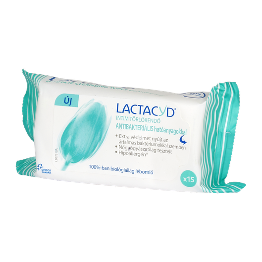 Lactacyd Femina intim tisztasági kendő (15x)
