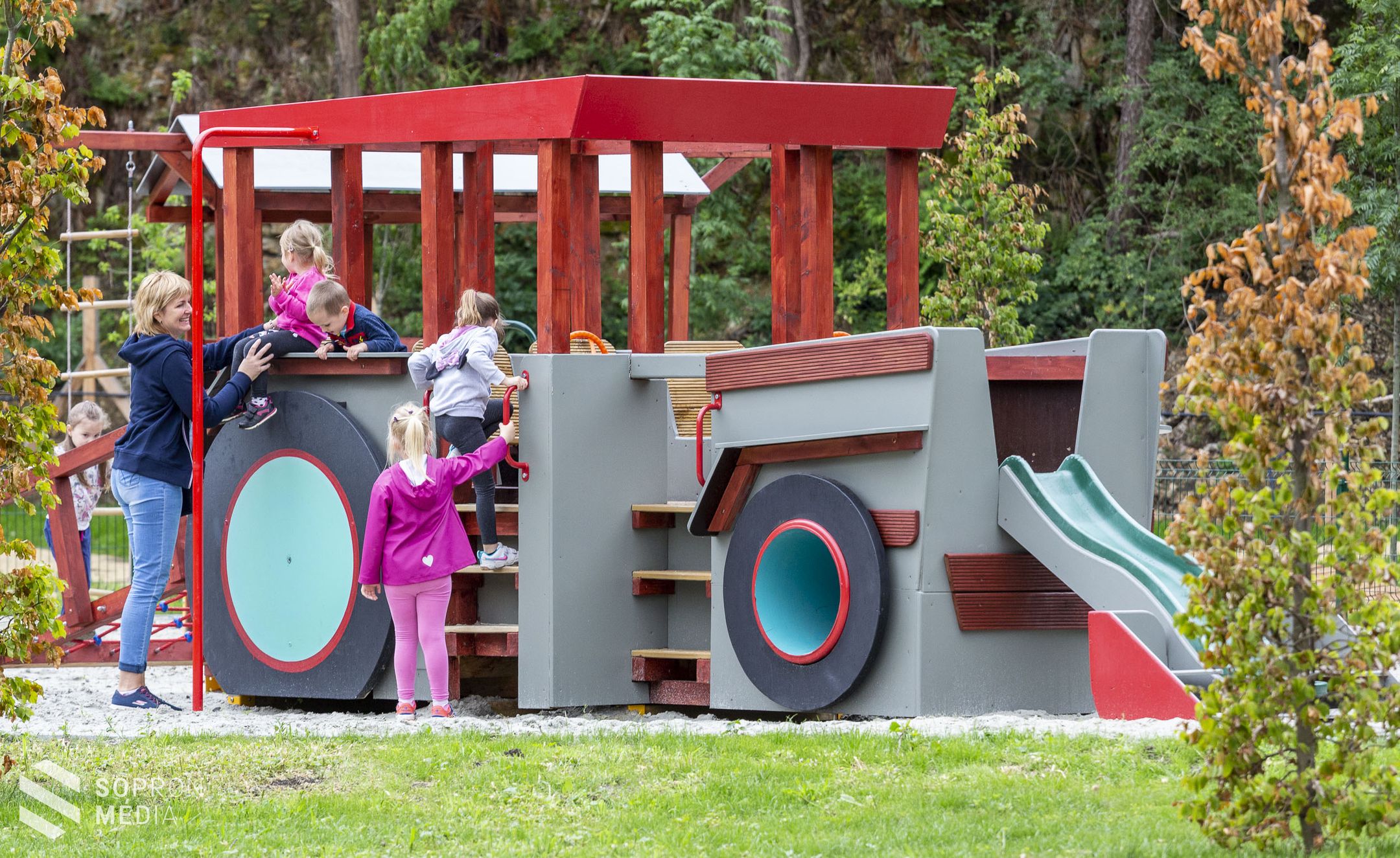 Erdei sport és szabadidőparkot adtak át Sopronban