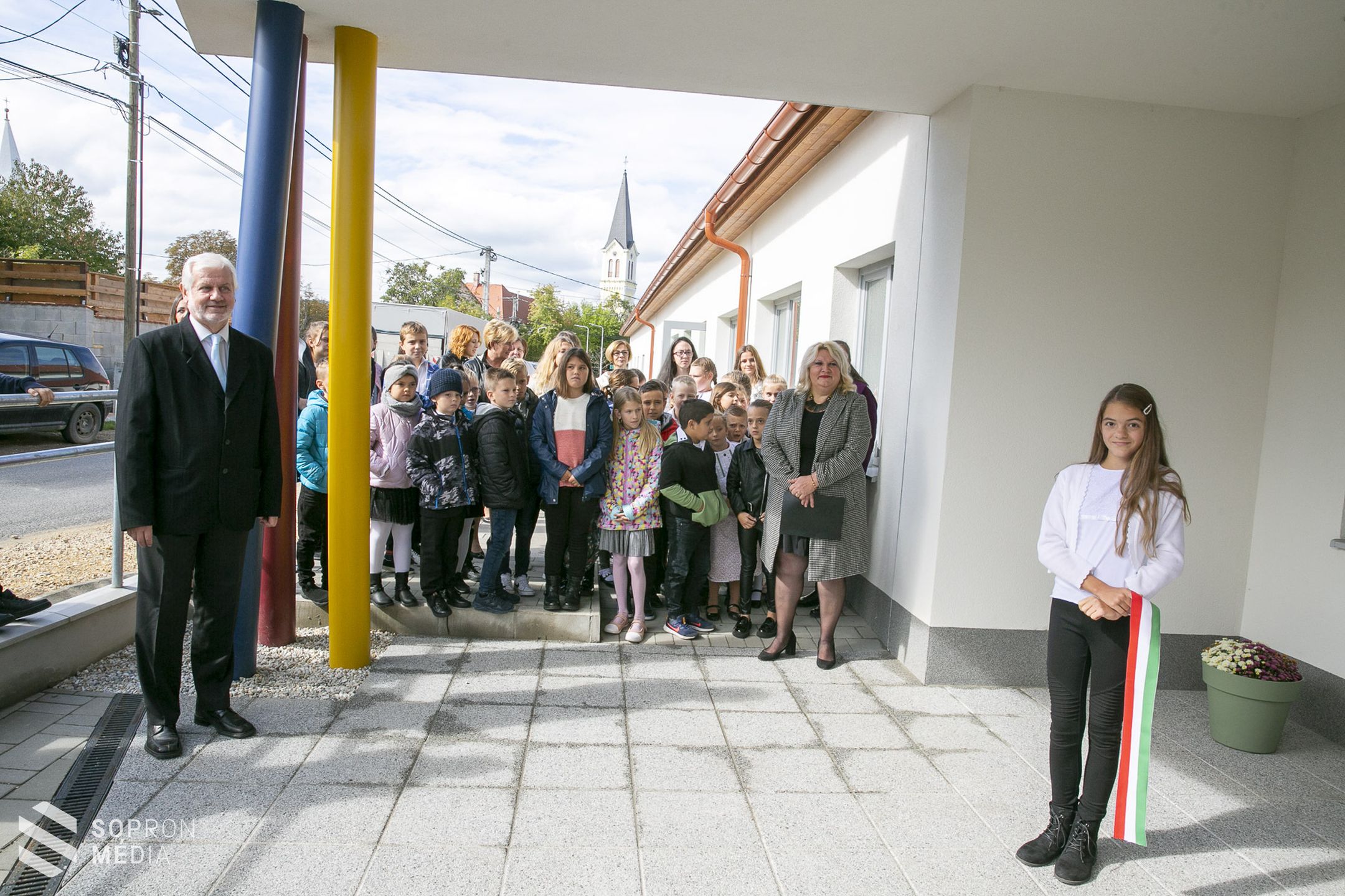 Átadták a felújított harkai Pantzer Gertrud Általános Iskolát