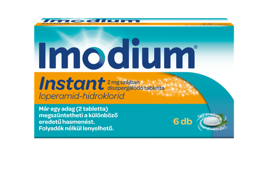 Imodium Instant 2 mg szájban diszpergáló tabl. (12x)