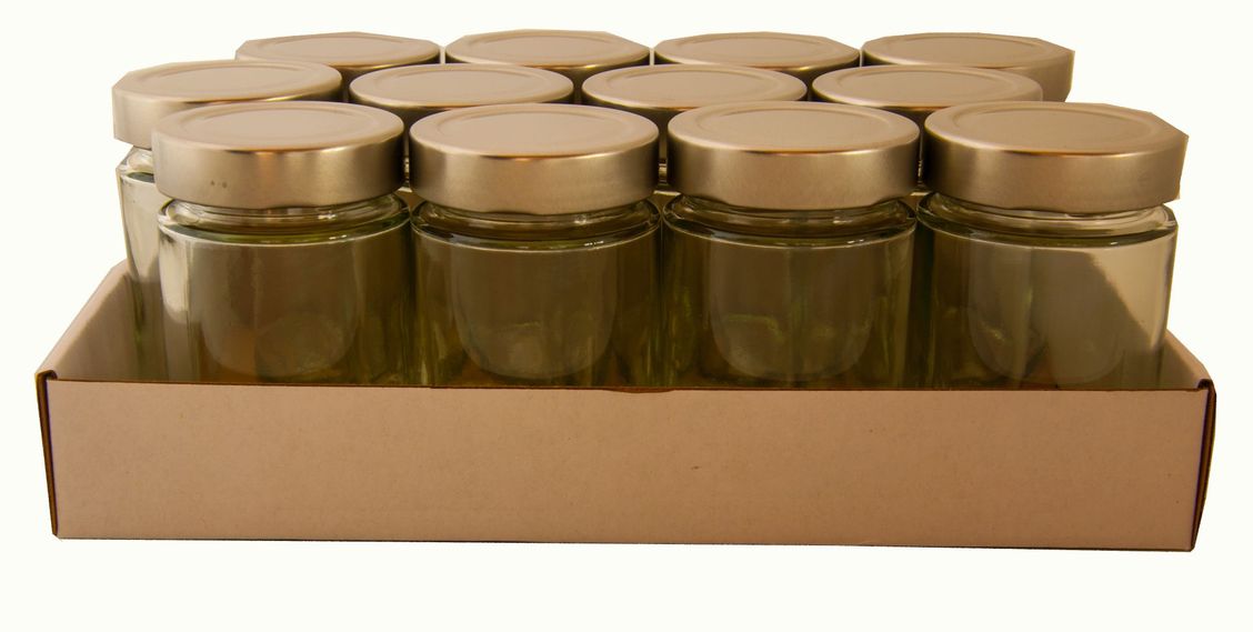 195 ml myRex konzerv üveg tálcás 12 db/cs. tetővel termék képe