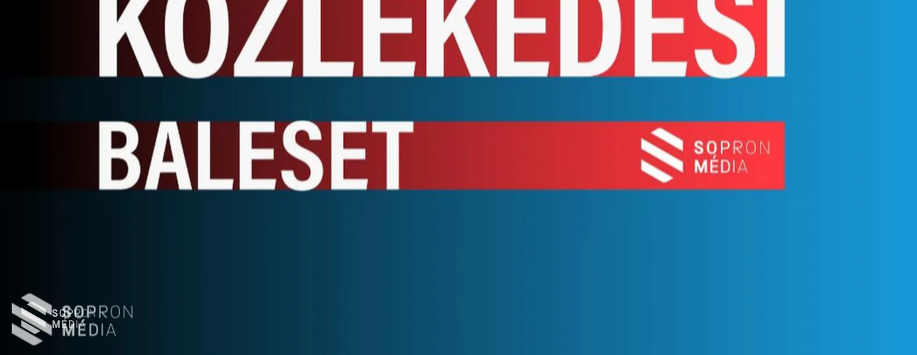 Egy felborult autó akadályozza a forgalmat Fertőszentmiklóson