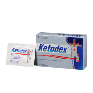 Ketodex 25 mg granulátum belsőleges oldathoz (10x) termék kép