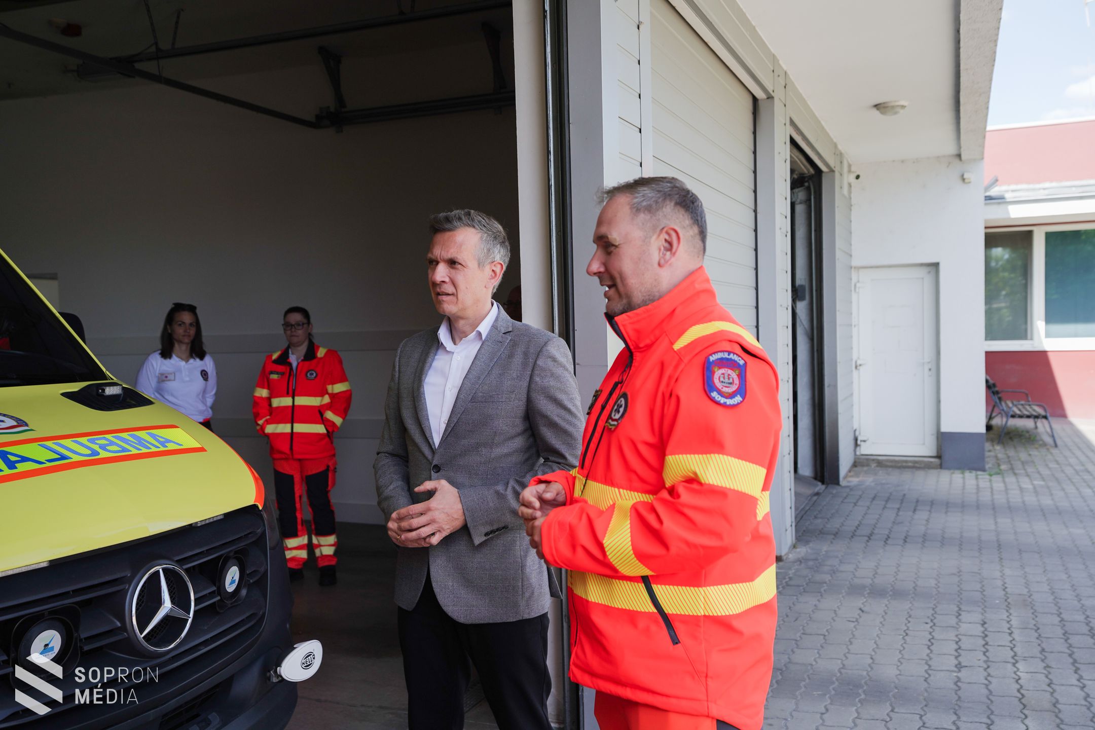 Sopronban 2026-ban is megköszönték a mentők áldozatos munkáját