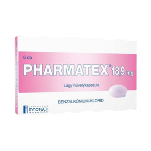 Pharmatex 18,9 mg lágy hüvelykapszula /02 (6x) termék kép
