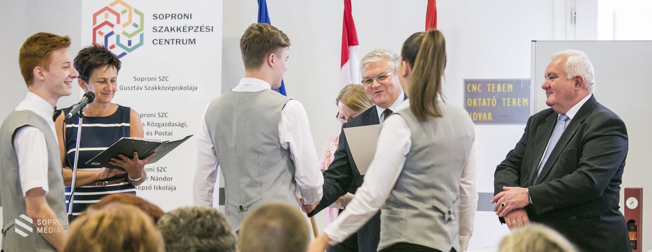 Akikre büszkék vagyunk – Sikeres tanulóit köszöntötte a Soproni Szakképzési Centrum
