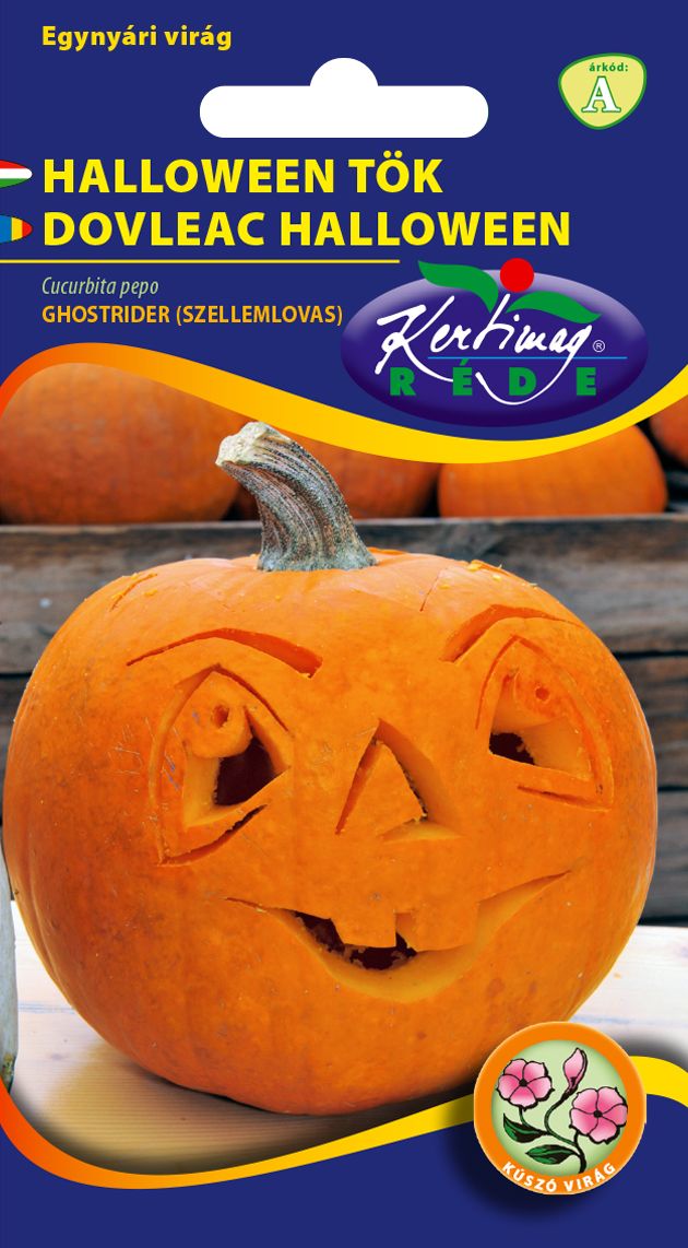 Dísztök Halloween tök  2 g termék képe