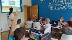 Az internetbiztonságról tanulhattak a táborozók