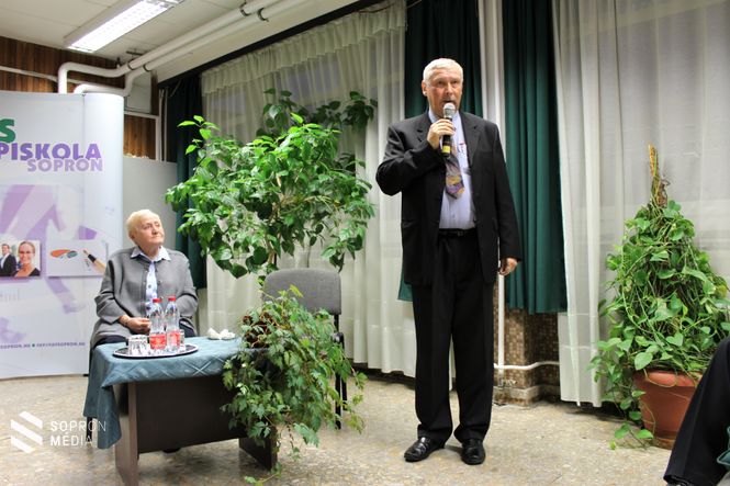 Lang Gyula a könyvbemutatón