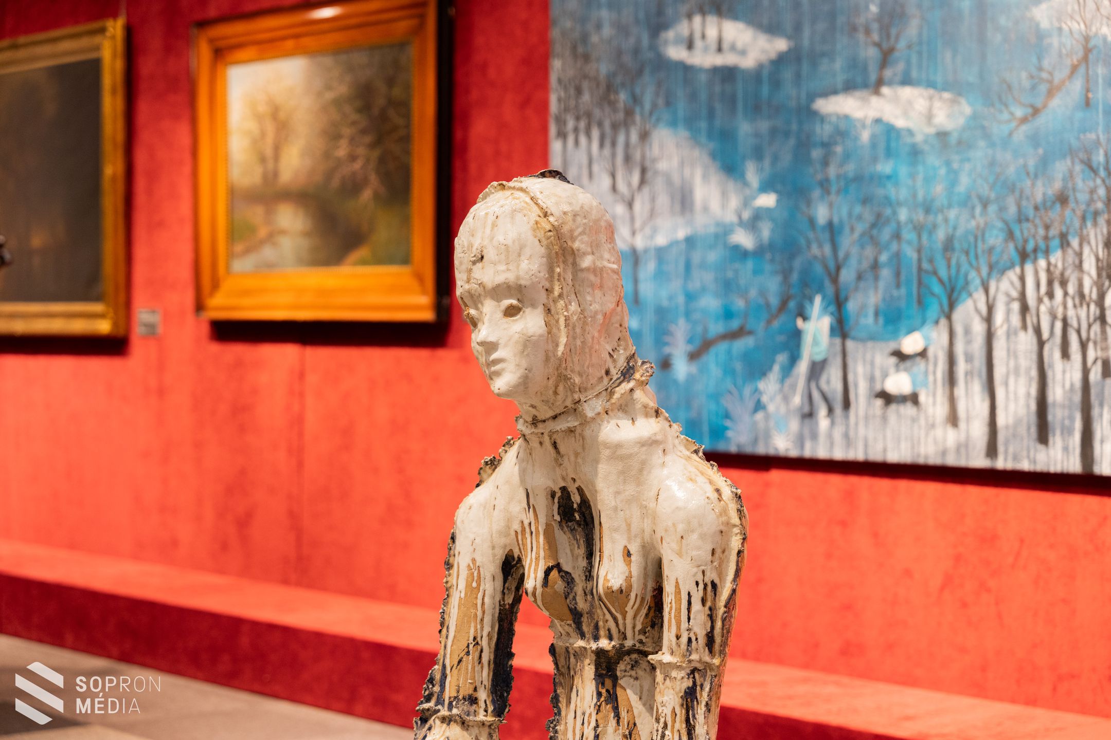 Szombaton nyílik meg az ÖRÖKZÖLD - Régi és kortárs művek az MBH Bank Gyűjteményéből című kiállítás Sopronban.