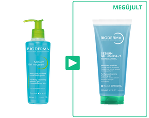 Sébium Moussant tisztító gél zsíros bőrre BIODERMA (200ml) termék kép