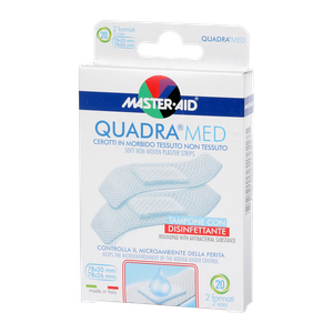 MASTER AID Quadra med Sensitiv sebtapasz 2 méret (20x) termék kép