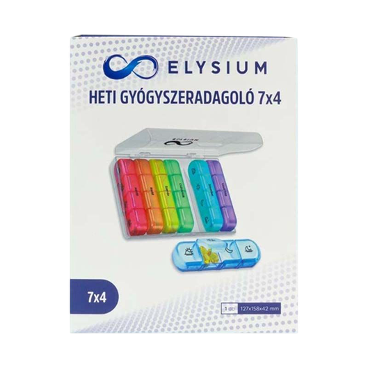 Elysium heti gyógyszeradagoló - 7x4 (1x)