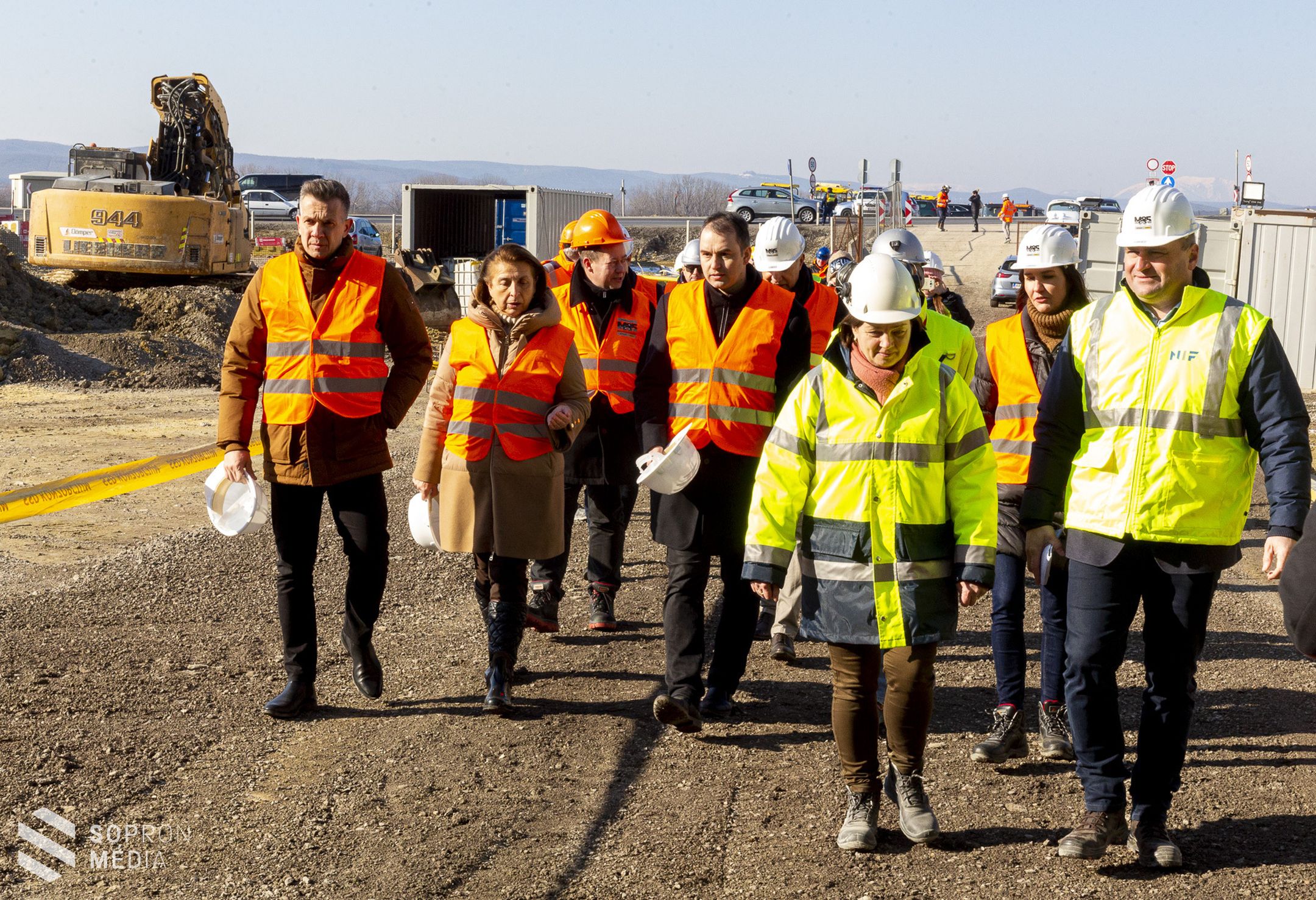 Megtörtént az újabb áttörés az M85-ös alagútjában
