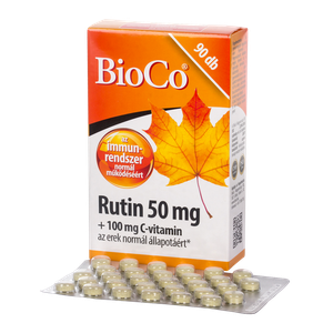BioCo Rutin + C-vitamin tabletta (90x) termék kép