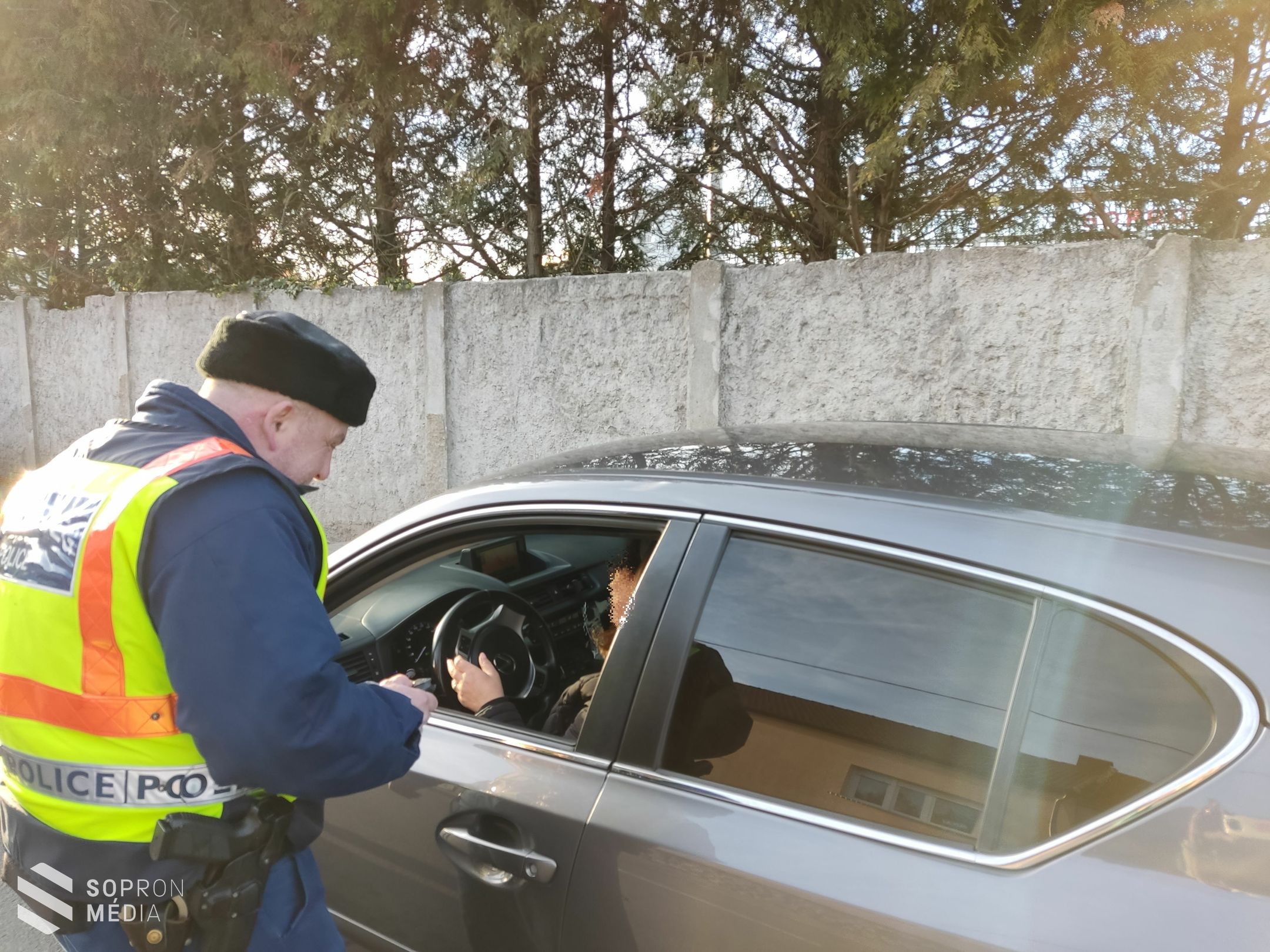 Fokozott közúti ellenőrzés volt szombaton Sopronban