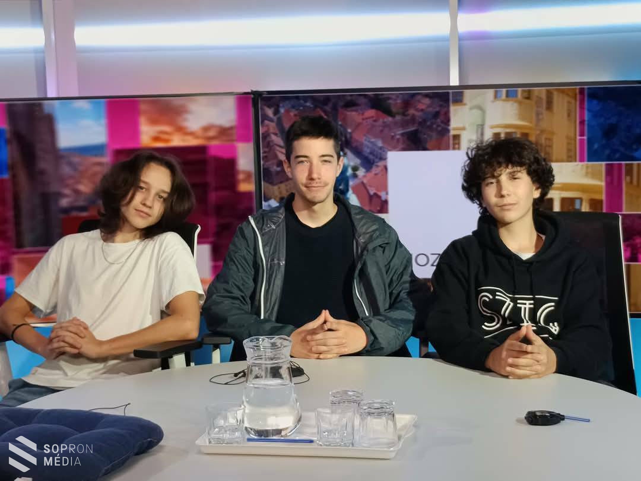 A Sopron TV működésébe nyertek betekintést széchenyis diákok