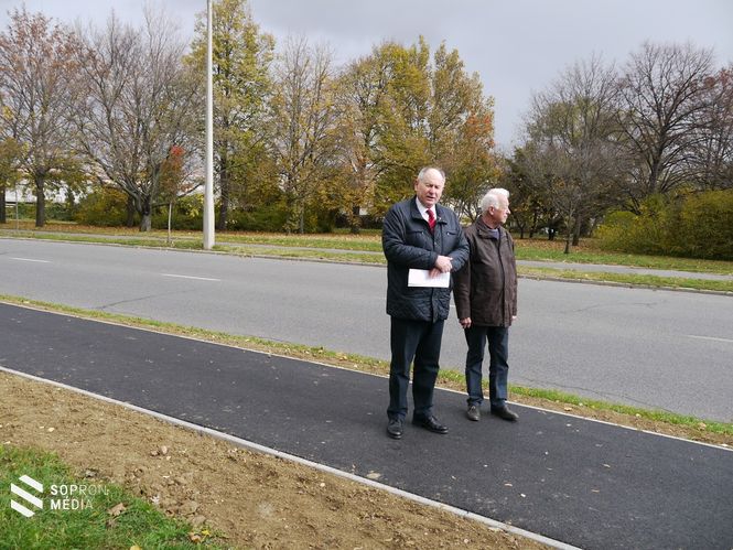 Dr. Simon István alpolgármester és Mágel Ágost a Városfejlesztési Bizottság elnöke