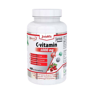 JutaVit C-vitamin 1000 mg Csipkeb.+D3 retard filmt (100x) termék kép