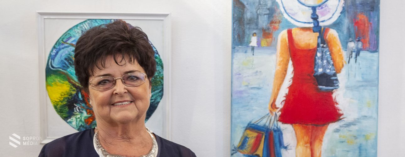 "Szín S világunk" - Wéberné Nagykutasi Erzsébet kiállítása