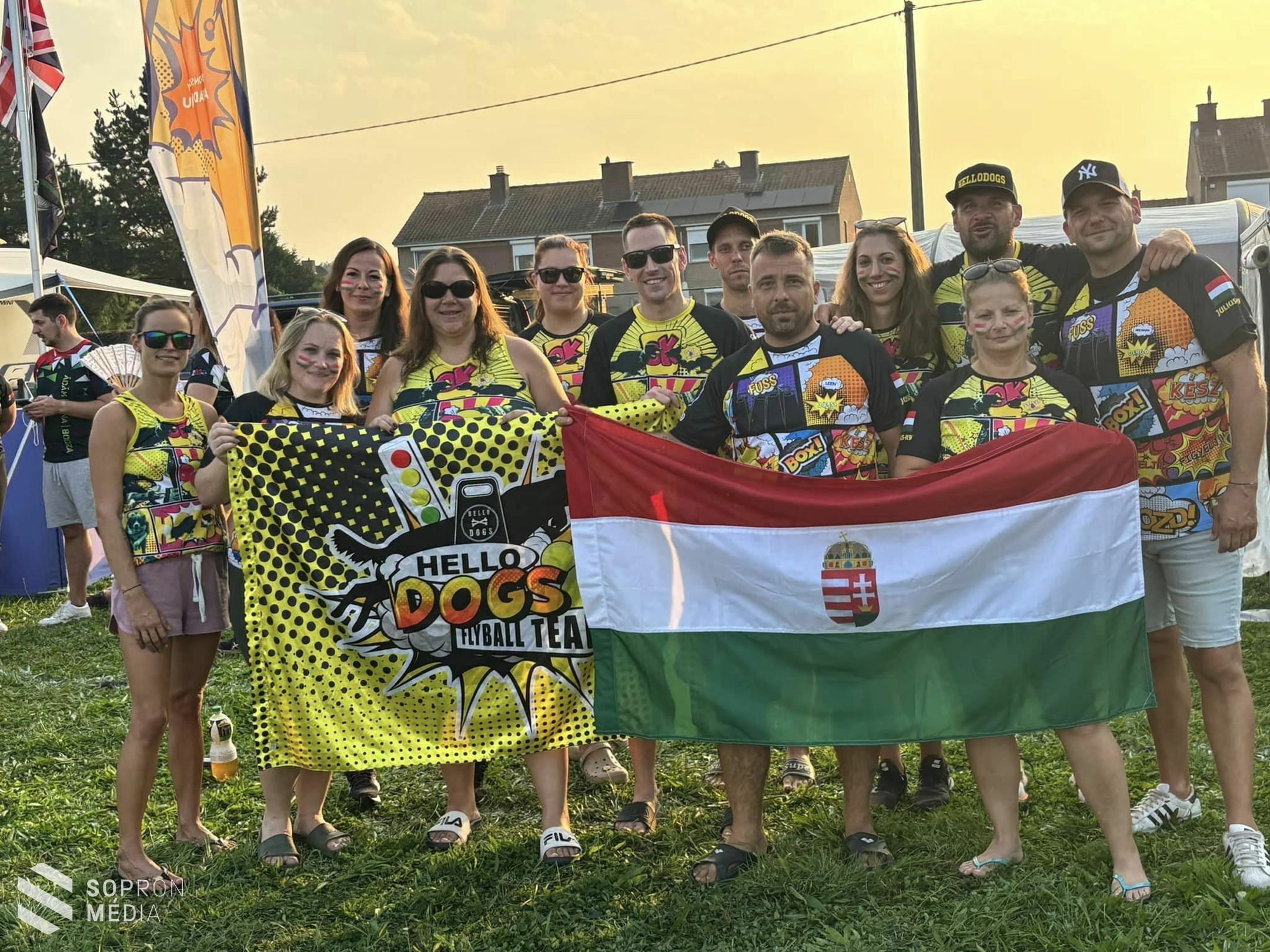 Európa-bajnoki címet szerzett a Hellodogs Flyball & Agility Team Sopron