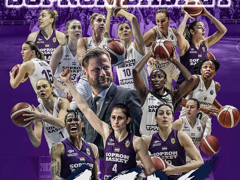 A Sopron Basket 2023-ban a magyar bajnok!