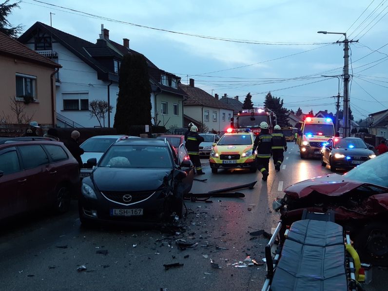 Karambol a Bánfalvi úton