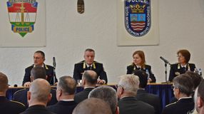 Állománygyűlést tartottak a Győr-Moson-Sopron Megyei Rendőr-főkapitányságon