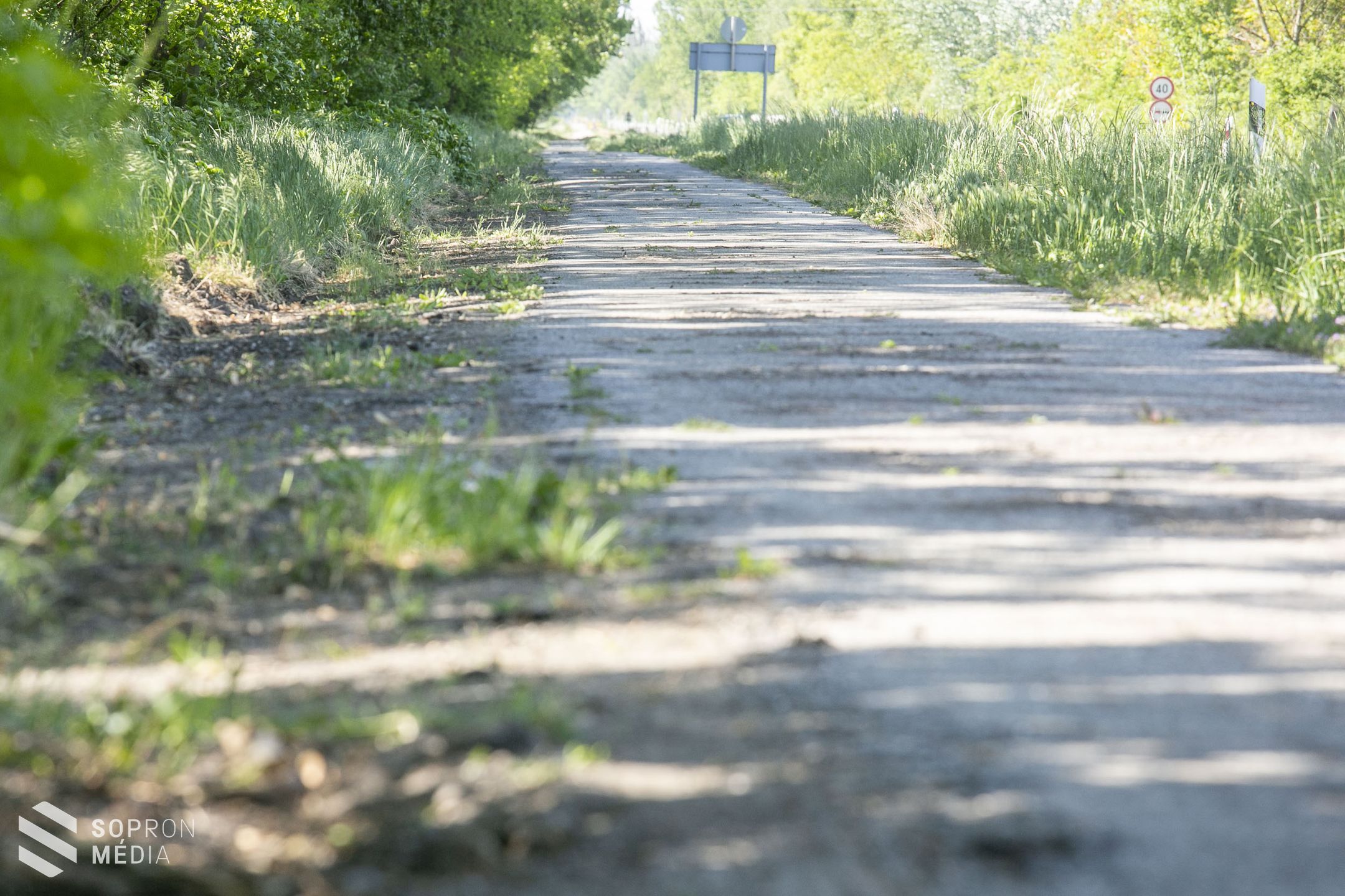 Megújul a Fertőd és Pomogy közötti kerékpárút