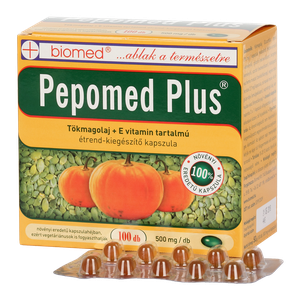 Biomed Pepomed Plus tökmagolaj kapszula (100x) termék kép