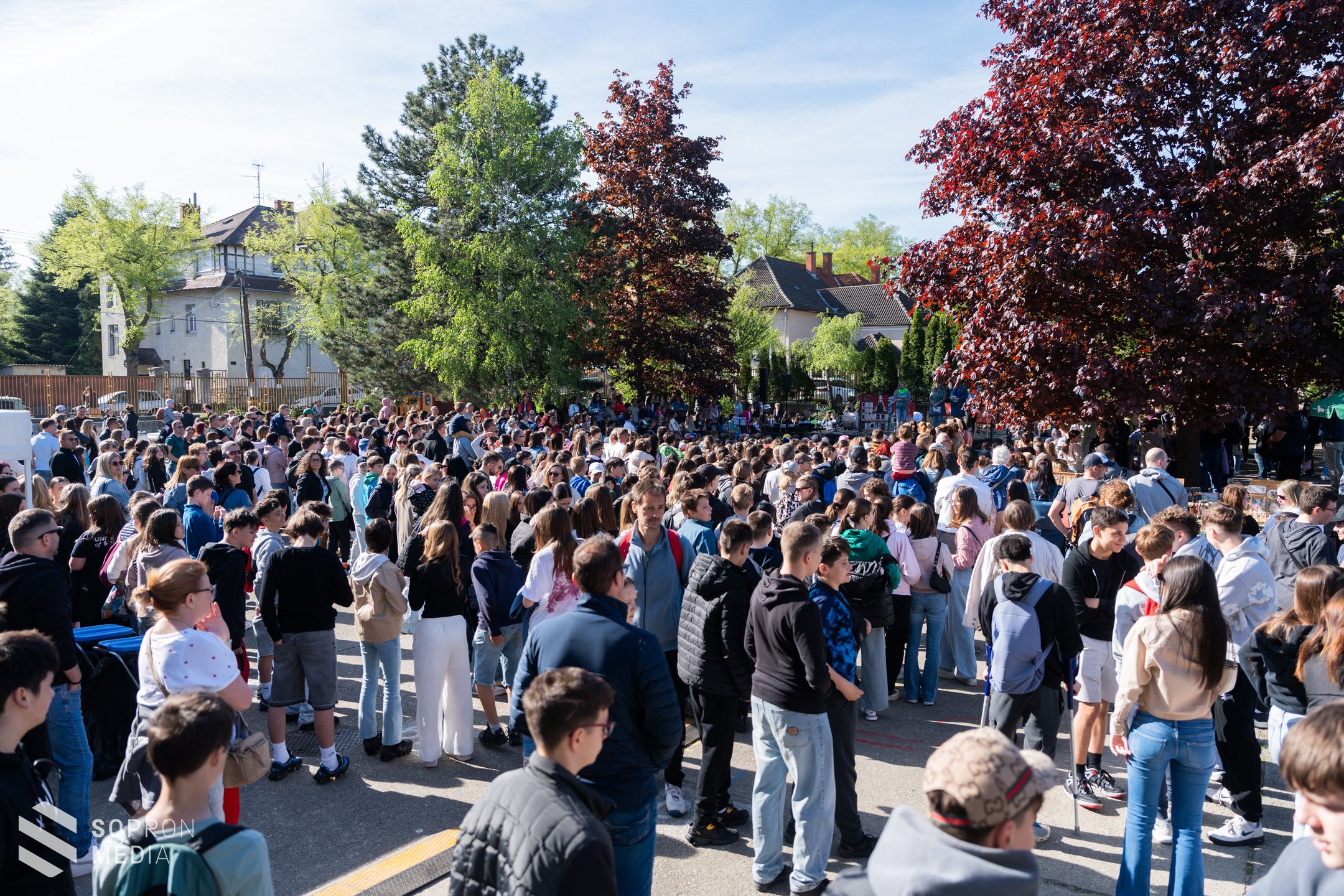 Szent György-napi forgatag a Hunyadiban