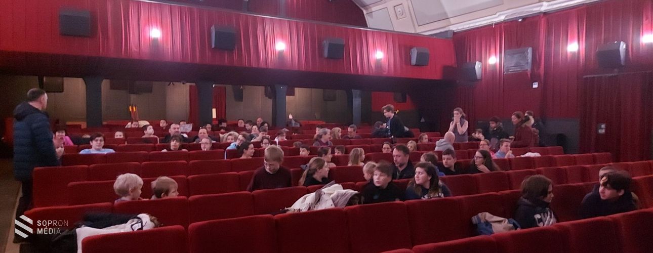 Közös mozival kezdte az évet a Soproni Nagycsaládos Egyesület