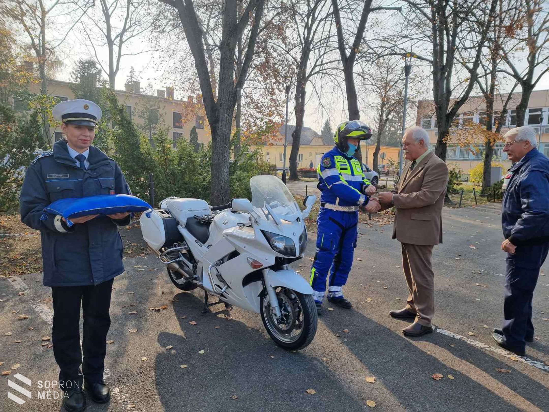 Nagy teljesítményű motorok segítik a soproni polgárőrök munkáját