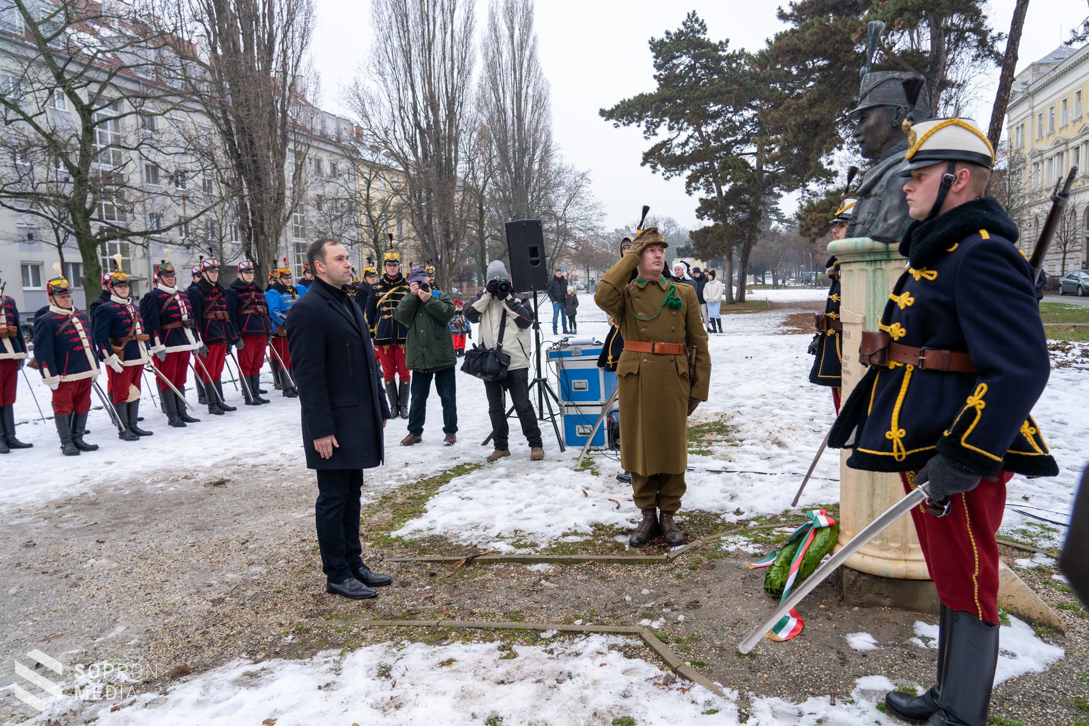 A limanowai csatára emlékeztek