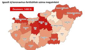 1458 főre nőtt a beazonosított fertőzöttek száma, elhunyt 10 idős beteg 